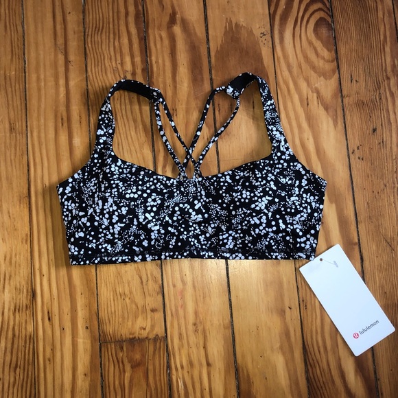 lululemon athletica Other - Free To Be Lulu Sports Bra Black & White Spot